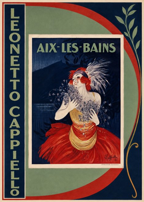 Leonetto Cappiello Aix-les-bains No4 - Póster