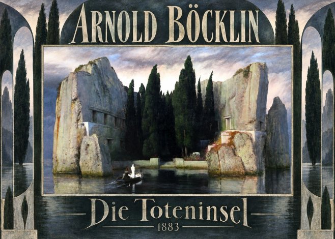 Arnold Böcklin Die Toteninsel VII No5 - Póster