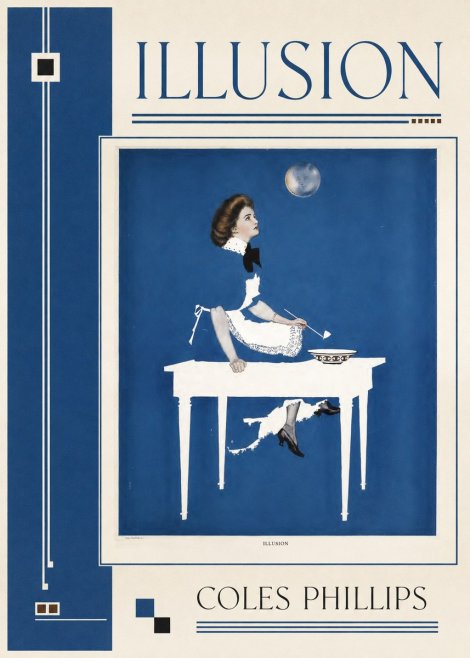 Coles Phillips Illusion No2 - Póster