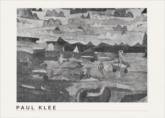 Paul Klee Coastal Landscape No1 - Póster