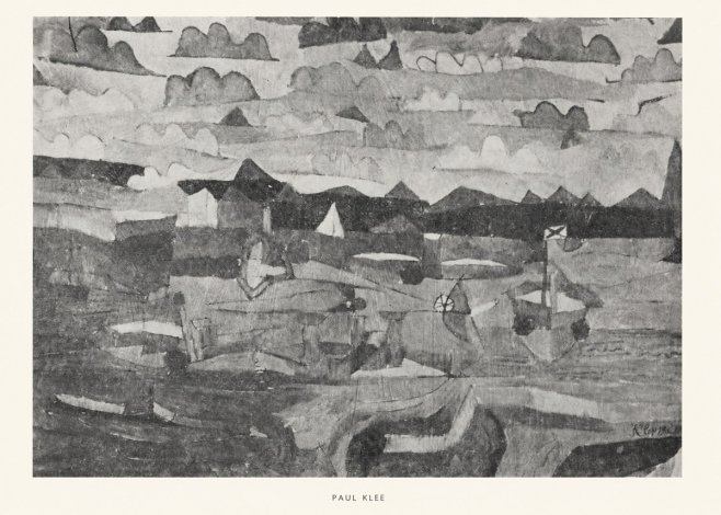 Paul Klee Coastal Landscape No6 - Póster