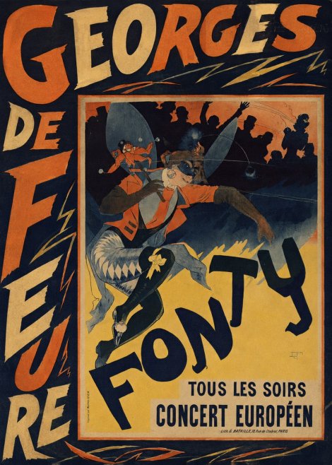 Georges de Feure Fonty II No5 - Póster