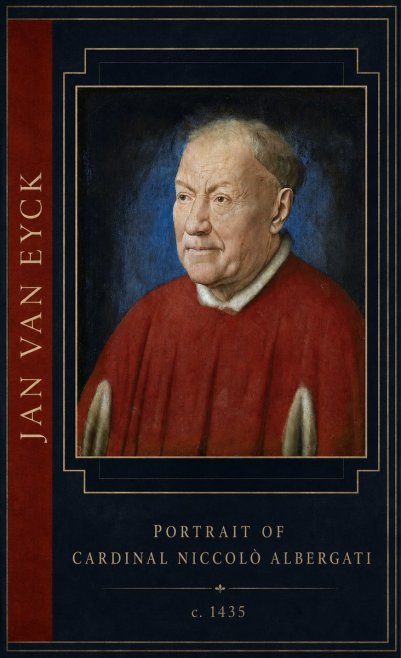 Jan van Eyck Portrait of Cardinal Niccolò Albergati No3 - Póster