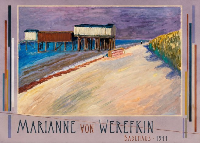 Marianne von Werefkin Badehaus No3 - Póster