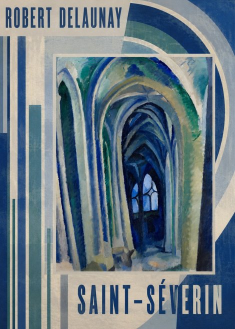Robert Delaunay Saint-séverin No2 - Póster