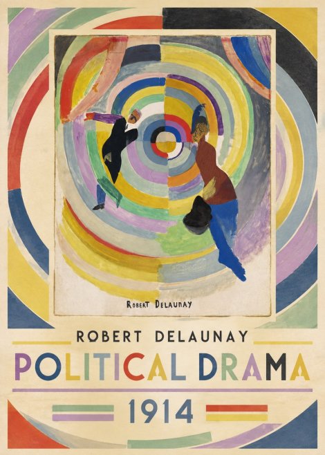 Robert Delaunay Political Drama No1 - Póster