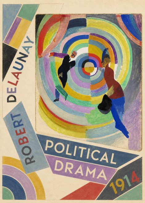 Robert Delaunay Political Drama No2 - Póster