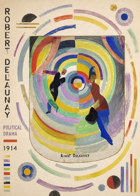 Robert Delaunay Political Drama No5 - Póster