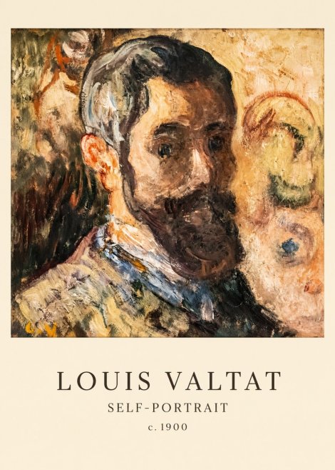 Louis Valtat Self-portrait No6 - Póster