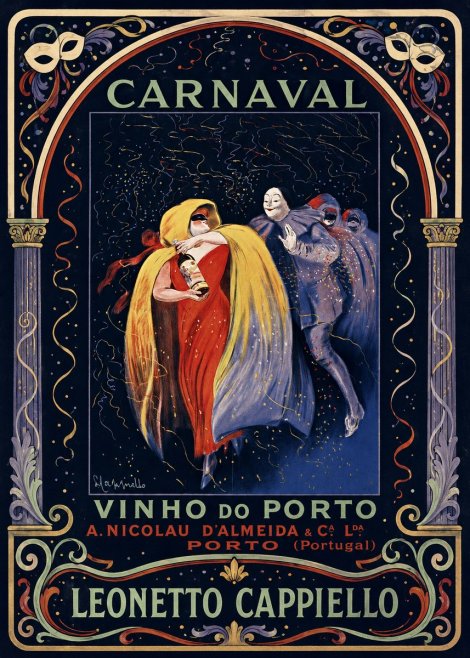 Leonetto Cappiello Carnaval - Vinho Do Porto No4 - Póster