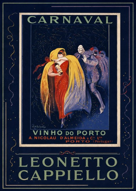 Leonetto Cappiello Carnaval - Vinho Do Porto No6 - Póster