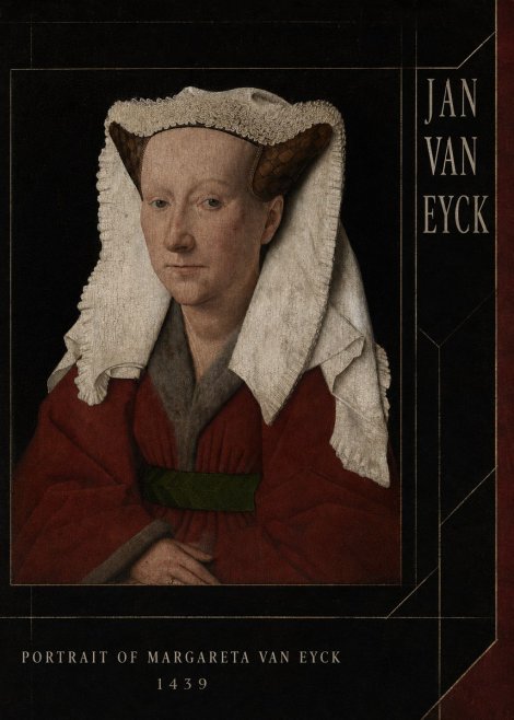 Jan van Eyck Portrait of Margareta Van Eyck No3 - Póster