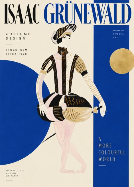Isaac Grünewald Costume Study VI No4 - Póster