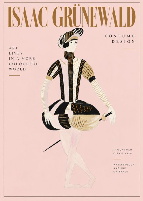 Isaac Grünewald Costume Study VI No6 - Póster