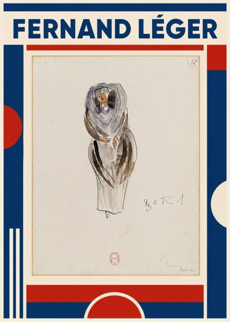 Fernand Léger Costume Design III No1 - Póster