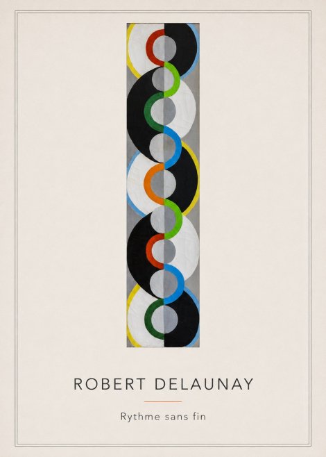 Robert Delaunay Rythme Sans Fin III No4 - Póster