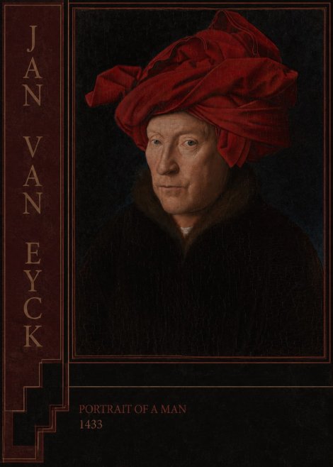 Jan van Eyck Portrait of a Man IV No2 - Póster