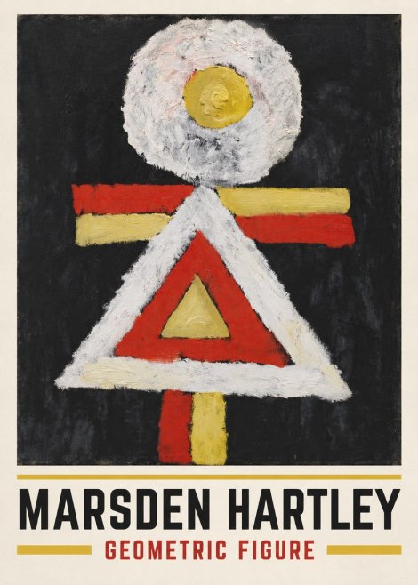 Marsden Hartley Geometric Figure No3 - Póster