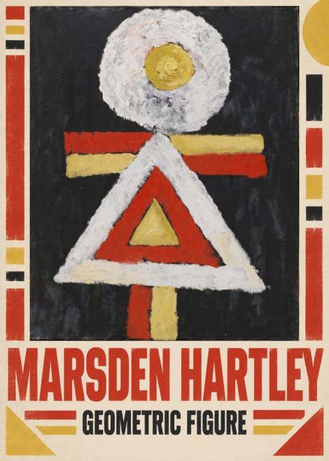 Marsden Hartley Geometric Figure No5 - Póster