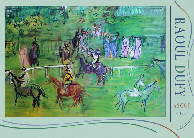 Raoul Dufy Ascot No3 - Póster