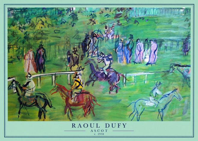 Raoul Dufy Ascot No4 - Póster