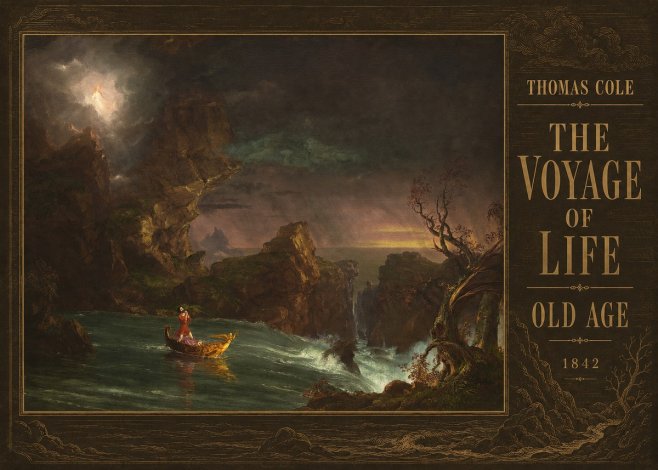 Thomas Cole The Voyage of Life: Old Age V No3 - Póster