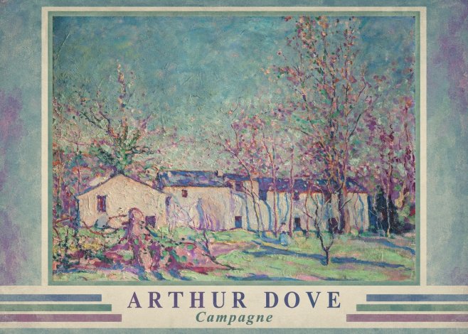 Arthur Dove Campagne No3 - Póster