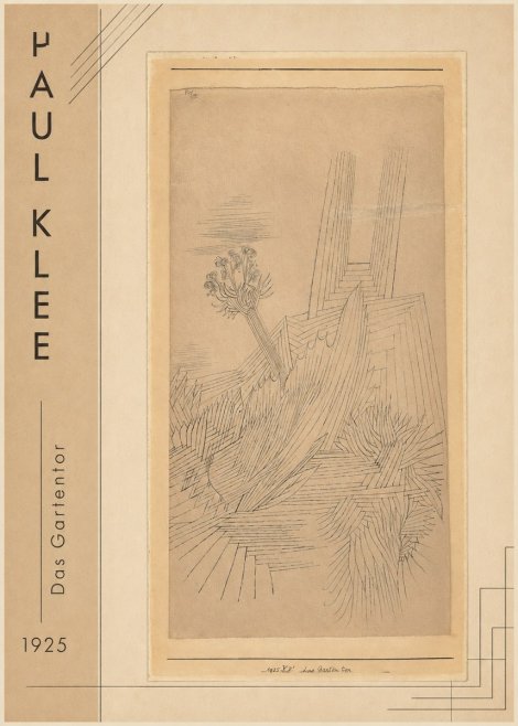 Paul Klee Das Gartentor I No2 - Póster