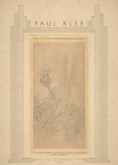 Paul Klee Das Gartentor I No6 - Póster