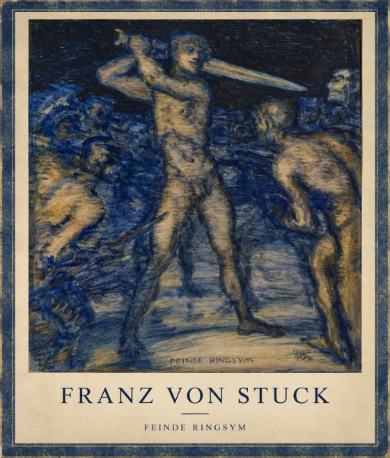 Franz von Stuck Feinde Ringsym No2 - Póster