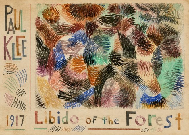 Paul Klee Libido of the Forest No5 - Póster