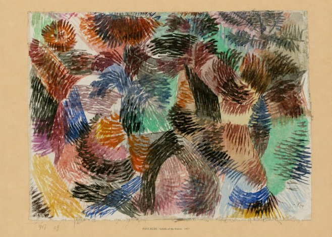 Paul Klee Libido of the Forest No6 - Póster