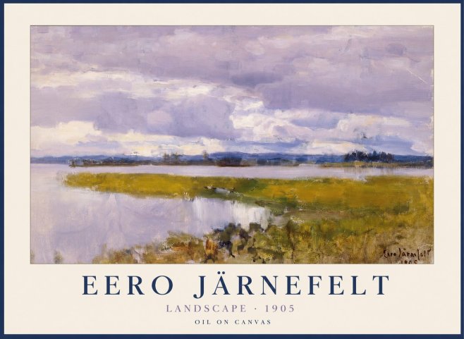 Eero Järnefelt Landscape No1 - Póster