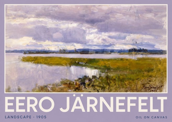 Eero Järnefelt Landscape No2 - Póster