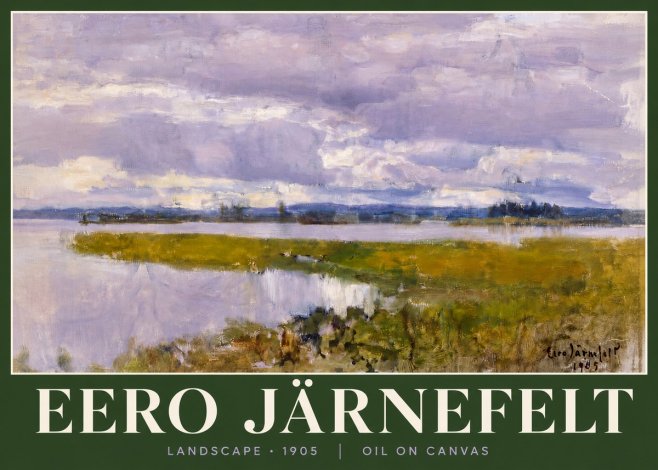 Eero Järnefelt Landscape No4 - Póster