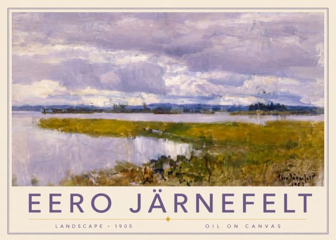 Eero Järnefelt Landscape No5 - Póster