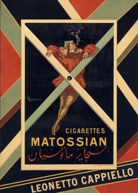 Leonetto Cappiello Cigarettes Matossian No3 - Póster