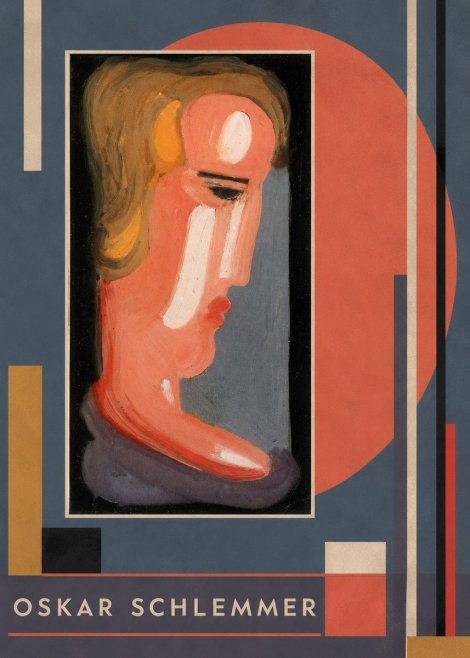 Oskar Schlemmer Profil No4 - Póster