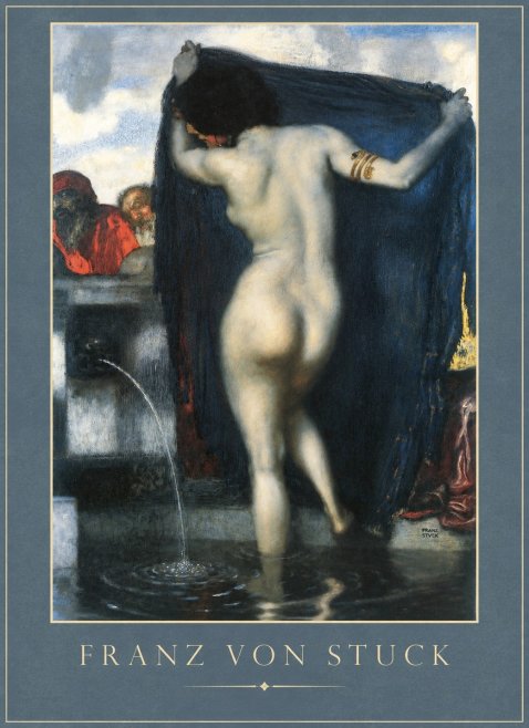 Franz von Stuck Susanna and the Elders No1 - Póster