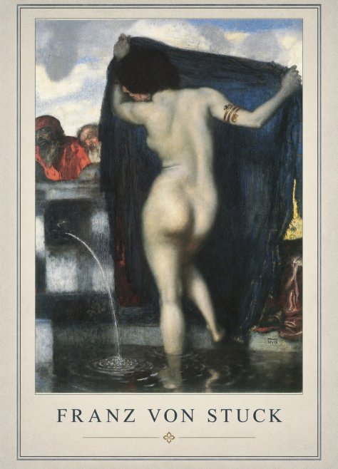 Franz von Stuck Susanna and the Elders No2 - Póster