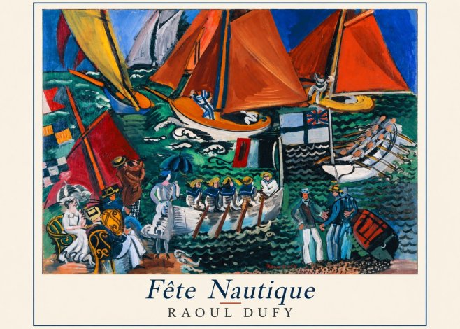 Raoul Dufy Fête Nautique No4 - Póster