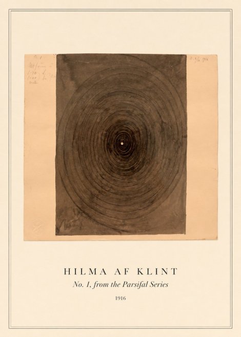 Hilma af Klint No. 1, from the Parsifal Series No3 - Póster