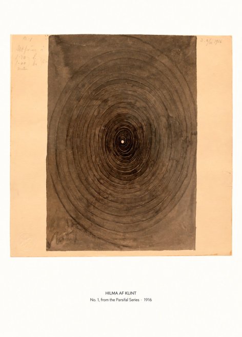 Hilma af Klint No. 1, from the Parsifal Series No6 - Póster