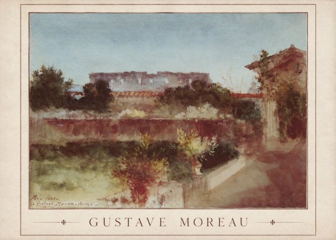 Gustave Moreau Rome No1 - Póster