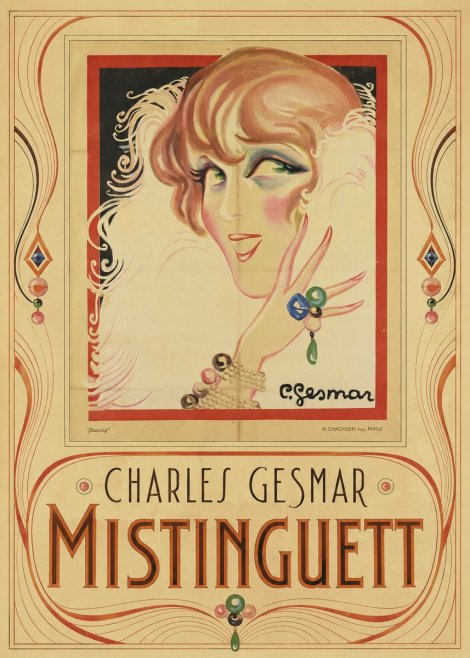 Charles Gesmar Mistinguett No3 - Póster