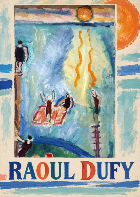 Raoul Dufy The Swimmers No6 - Póster