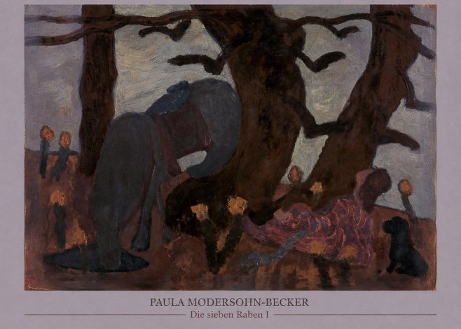 Paula Modersohn-Becker Die Sieben Raben I No6 - Póster