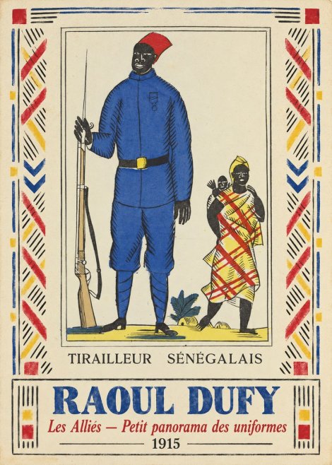 Raoul Dufy Tirailleur Sénégalais No3 - Póster