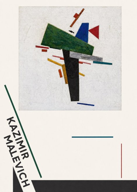 Kazimir Malevich Suprematist Composition II No2 - Póster