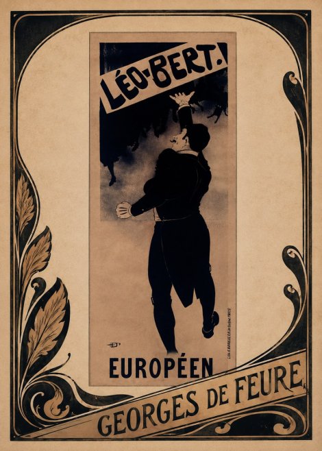 Georges de Feure Léo-bert. Européen No1 - Póster